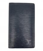 LOUIS VUITTONルイ ヴィトン）の古着「エピ アジェンダ ポッシュ 手帳カバー」｜ブラック