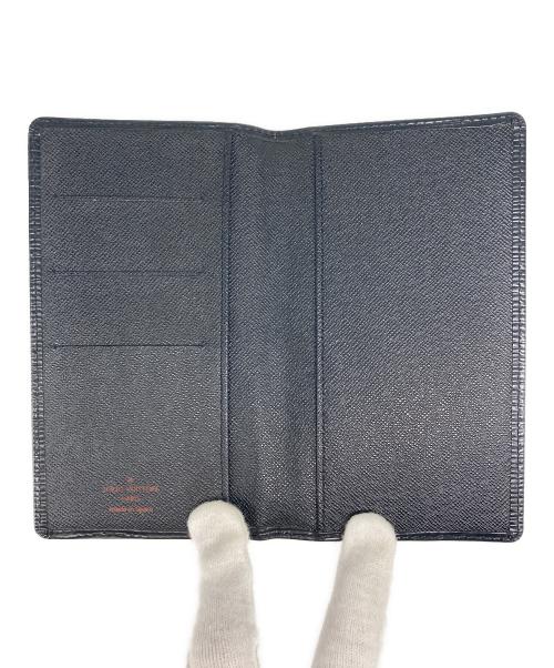 LOUIS VUITTON（ルイ ヴィトン）LOUIS VUITTON (ルイ ヴィトン) エピ アジェンダ ポッシュ 手帳カバー ブラックの古着・服飾アイテム