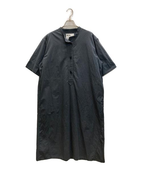MHL（エムエイチエル）MHL (エムエイチエル) SANDED COTTON LINEN OP グレー サイズ:Ⅱの古着・服飾アイテム
