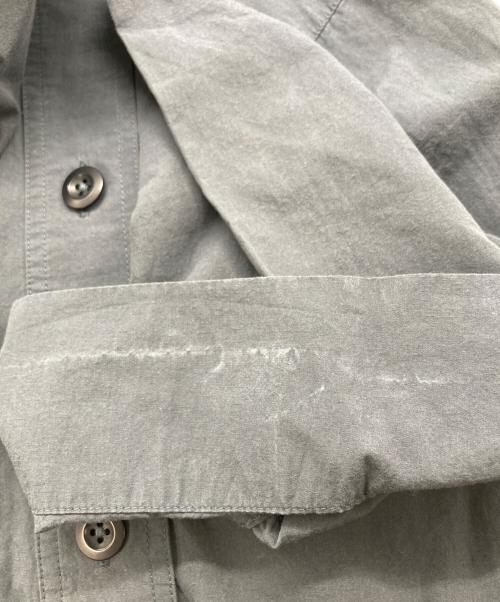 MHL（エムエイチエル）MHL (エムエイチエル) SANDED COTTON LINEN OP グレー サイズ:Ⅱの古着・服飾アイテム