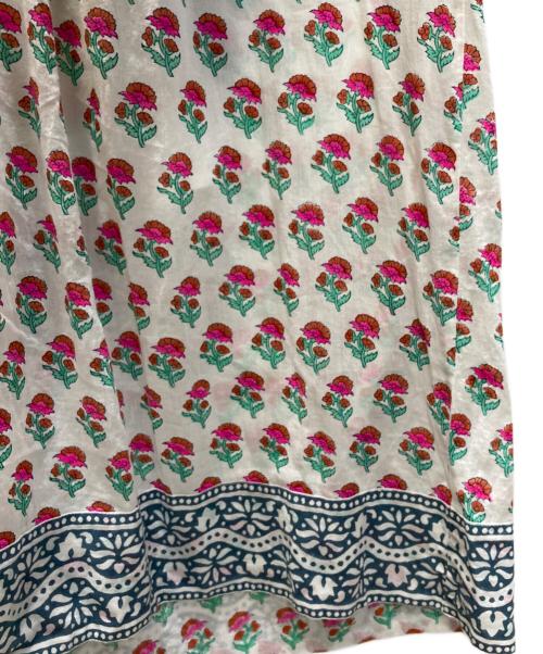 SZ Blockprints（エスゼットブロックプリント）SZ Blockprints (エスゼットブロックプリント) Kitty Dress ホワイト サイズ:Ｓの古着・服飾アイテム