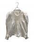 sea NEW YORK（シー ニューヨーク）の古着「Casey hand smocked l/slv top」｜ホワイト
