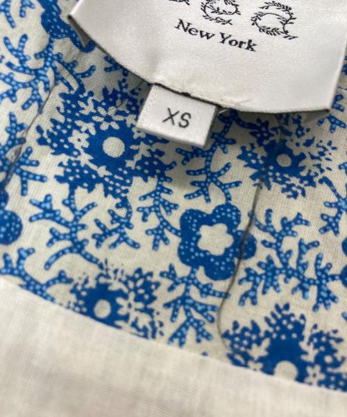 sea NEW YORK（シー ニューヨーク）sea NEW YORK (シー ニューヨーク) YORK IDA PRINT キルティングベスト パープル サイズ:XSの古着・服飾アイテム