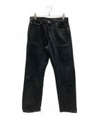 LEVI'Sリーバイス）の古着「501 後染めブラックデニム」｜ブラック