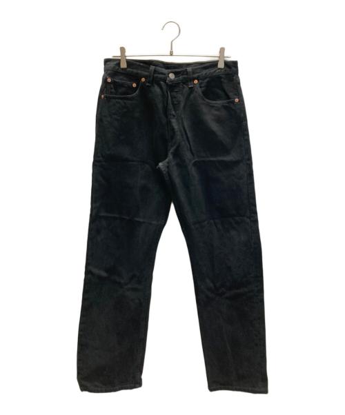 LEVI'S（リーバイス）LEVI'S (リーバイス) 501 後染めブラックデニム ブラック サイズ:W32 L36の古着・服飾アイテム