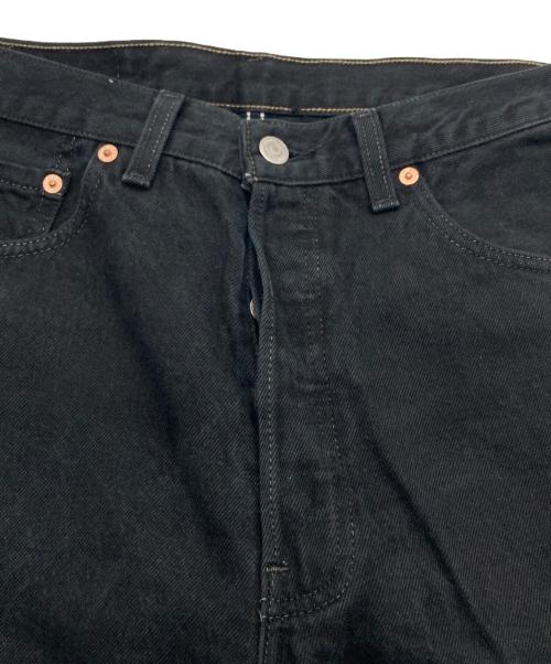 LEVI'S（リーバイス）LEVI'S (リーバイス) 501 後染めブラックデニム ブラック サイズ:W32 L36の古着・服飾アイテム