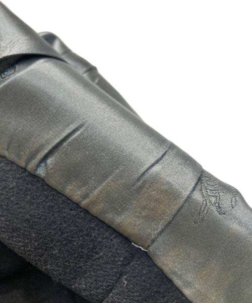 Burberry's（バーバリー）Burberry's (バーバリーズ) SaksFifthAvenue (サックスフィフスアヴェニュ) ウールステンカラーコート/Wool overcoat ブラック サイズ:表記なし（サイズ詳細参照）の古着・服飾アイテム