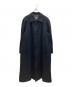 Burberry's（バーバリーズ）の古着「ウールステンカラーコート/Wool overcoat」｜ブラック