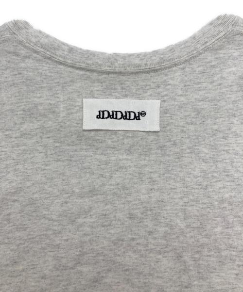 dDdDdDd（デー）dDdDdDd (デー) BIG DRAWSTRING SHORT-SLEEVE T-SHIRTS グレー サイズ:XXLの古着・服飾アイテム