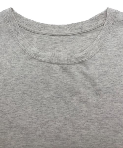 dDdDdDd（デー）dDdDdDd (デー) BIG DRAWSTRING SHORT-SLEEVE T-SHIRTS グレー サイズ:XXLの古着・服飾アイテム