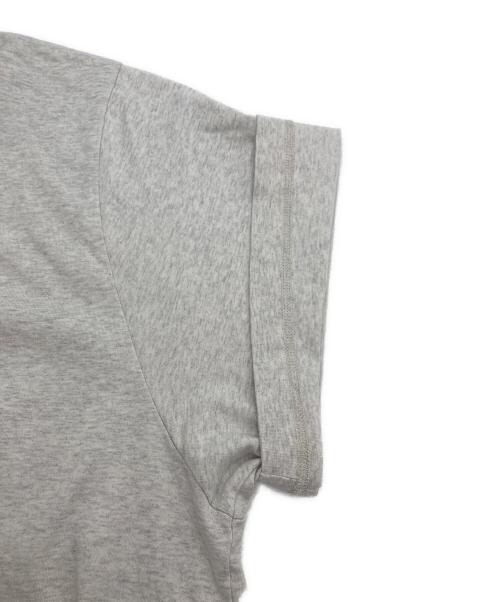 dDdDdDd（デー）dDdDdDd (デー) BIG DRAWSTRING SHORT-SLEEVE T-SHIRTS グレー サイズ:XXLの古着・服飾アイテム