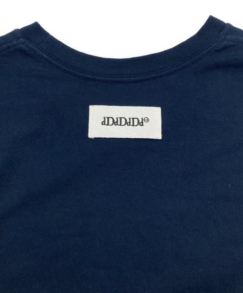 dDdDdDd（デー）dDdDdDd (デー) BIG DRAWSTRING SHORT-SLEEVE T-SHIRTS ネイビー サイズ:XXLの古着・服飾アイテム