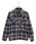 Patagonia（パタゴニア）の古着「フィヨルド フランネル ジャケット」｜ネイビー