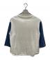 MADISON BLUE (マディソンブルー) BI-COLOR LONG SLEEVE TEE ホワイト サイズ:S：5000円