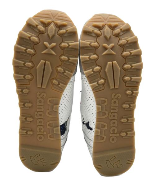 Sangacio（サンガッチョ）Sangacio (サンガッチョ) にゅ~ずバンクシーコラボスニーカー グレー サイズ:24.5㎝の古着・服飾アイテム