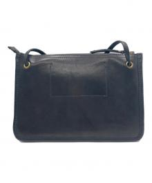 SLOW（スロウ）の古着「レザーショルダーバッグ」｜ブラウン