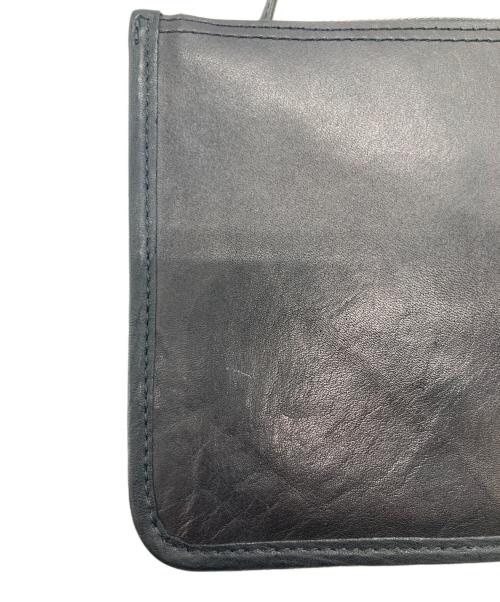 SLOW（スロウ）SLOW (スロウ) レザーショルダーバッグ ブラウンの古着・服飾アイテム