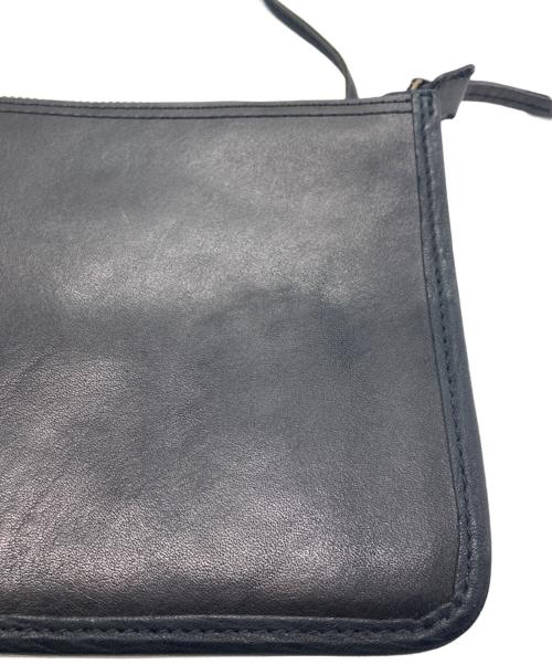 SLOW（スロウ）SLOW (スロウ) レザーショルダーバッグ ブラウンの古着・服飾アイテム