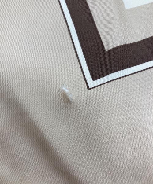 HERMES（エルメス）HERMES (エルメス) カレ80 エクスリブリス ベージュの古着・服飾アイテム