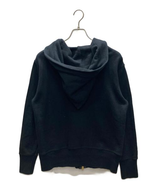Vivienne Westwood man（ヴィヴィアン ウェストウッド マン）Vivienne Westwood man (ヴィヴィアン ウェストウッド マン) オーブ刺繍 ダブルジップパーカー ブラック サイズ:48の古着・服飾アイテム