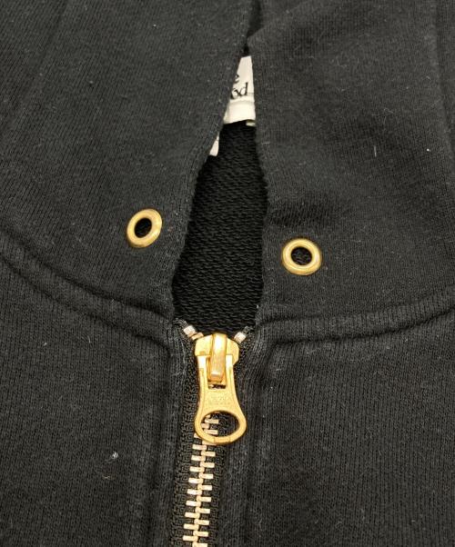 Vivienne Westwood man（ヴィヴィアン ウェストウッド マン）Vivienne Westwood man (ヴィヴィアン ウェストウッド マン) オーブ刺繍 ダブルジップパーカー ブラック サイズ:48の古着・服飾アイテム
