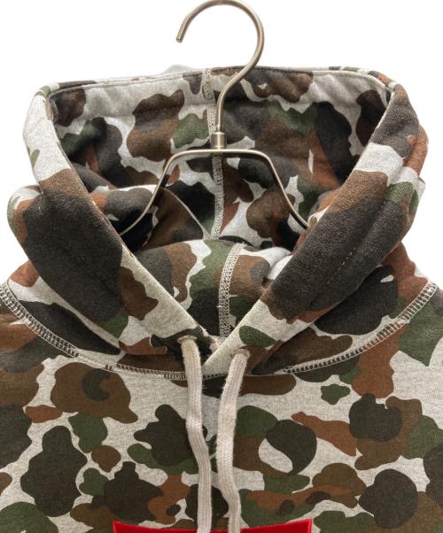 SUPREME（シュプリーム）Supreme (シュプリーム) BOX LOGO HOODED SWEATSHIRT CAMO /  ボックス ロゴ フーディー スウェットシャツ カモ グレー×ブラウン サイズ:SIZE Sの古着・服飾アイテム