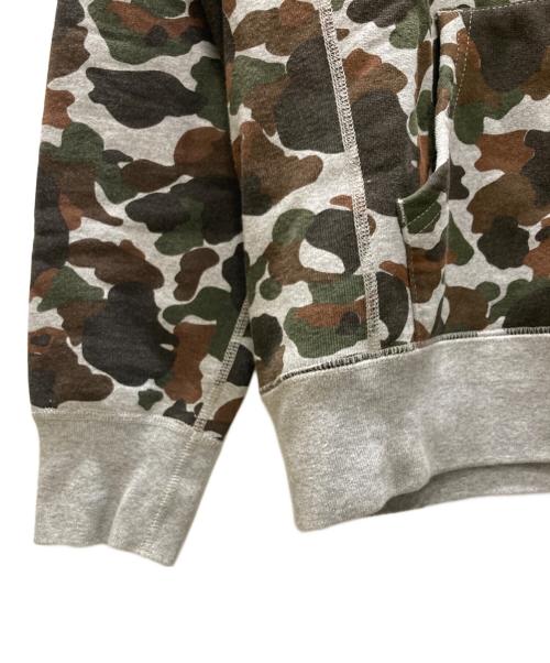 SUPREME（シュプリーム）Supreme (シュプリーム) BOX LOGO HOODED SWEATSHIRT CAMO /  ボックス ロゴ フーディー スウェットシャツ カモ グレー×ブラウン サイズ:SIZE Sの古着・服飾アイテム