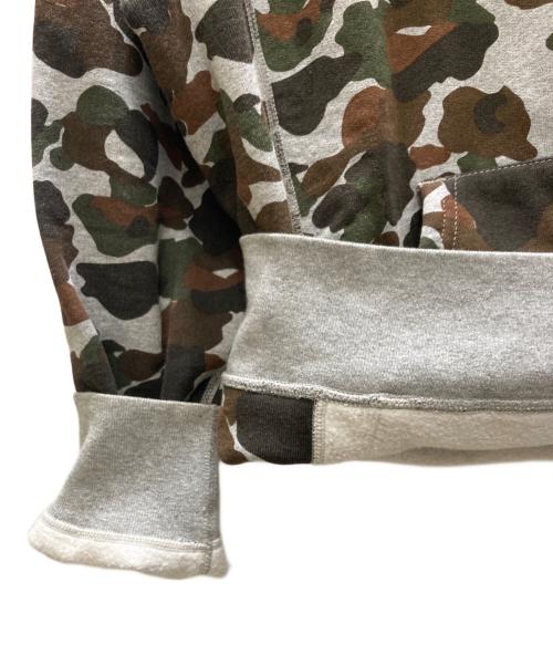 SUPREME（シュプリーム）Supreme (シュプリーム) BOX LOGO HOODED SWEATSHIRT CAMO /  ボックス ロゴ フーディー スウェットシャツ カモ グレー×ブラウン サイズ:SIZE Sの古着・服飾アイテム