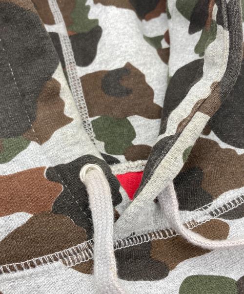 SUPREME（シュプリーム）Supreme (シュプリーム) BOX LOGO HOODED SWEATSHIRT CAMO /  ボックス ロゴ フーディー スウェットシャツ カモ グレー×ブラウン サイズ:SIZE Sの古着・服飾アイテム