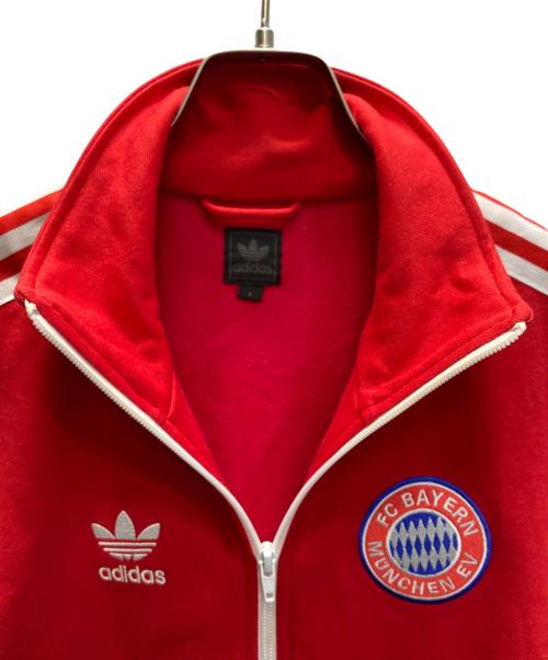 adidas（アディダス）adidas (アディダス) 00s トラックジャケット FCバイエルンミュンヘン レッド サイズ:Sの古着・服飾アイテム