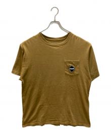 F.C.R.B.（エフシーレアルブリストル）の古着「BIG LOGO POCKET TEE」｜ブラウン