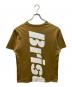 F.C.R.B. (エフシーレアルブリストル) BIG LOGO POCKET TEE ブラウン サイズ:XL：5000円