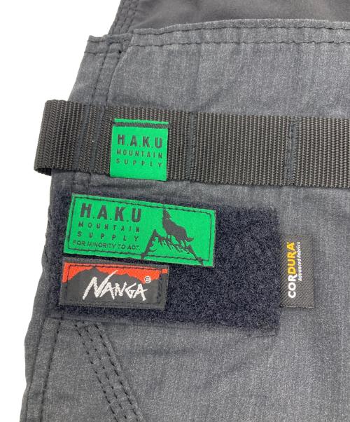 NANGA（ナンガ）NANGA (ナンガ) H.A.K.U (ハク) チルアウトテーパード グレー サイズ:Mの古着・服飾アイテム