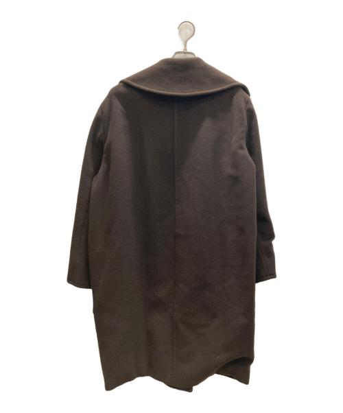 MaxMara（マックスマーラ）MaxMara (マックスマーラ) ウールチェスターコート ブラウン サイズ:38の古着・服飾アイテム