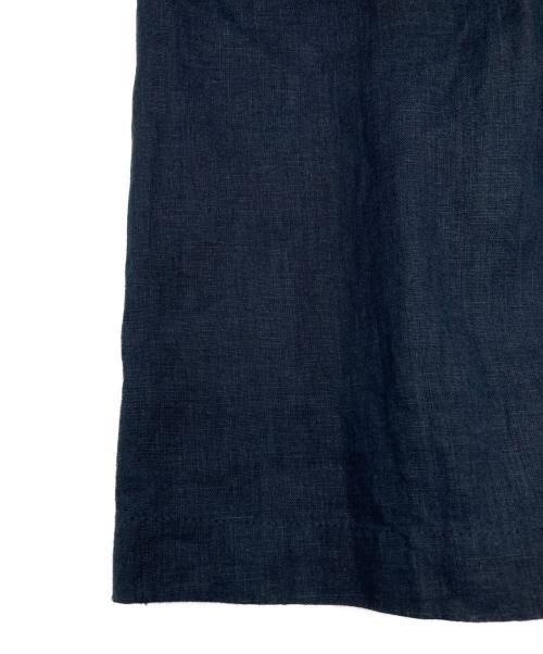 fog linen work（フォグリネンワーク）fog linen work (フォグリネンワーク) ステイシーギャザースカート ネイビー サイズ:FREEの古着・服飾アイテム
