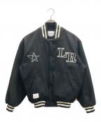 LIBEREリベーレ）の古着「LIBERE VARSITY JACKET/リベーレ バーシティージャケット」｜ブラック