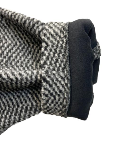 BAYFLOW（ベイフロー）BAYFLOW (ベイフロー) ウーリージャコット ブラック×ホワイト サイズ:3の古着・服飾アイテム