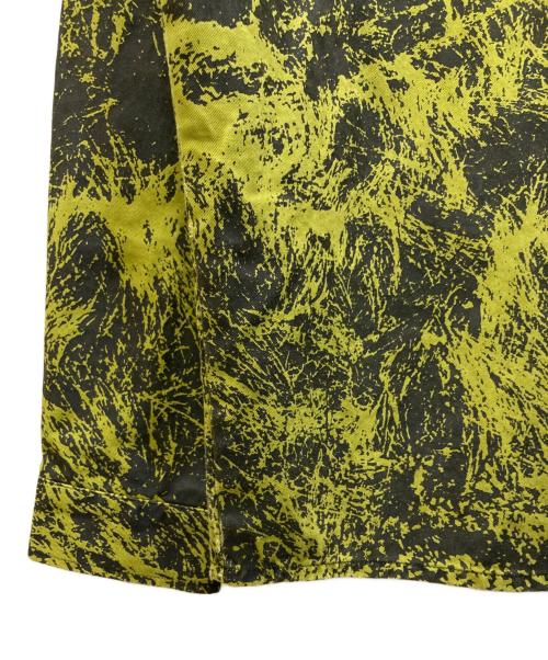 GX1000（ジーエックス）GX1000 (ジーエックス) Long Sleeve Swamp Thing Camo Shirt ブラック×イエロー サイズ:SIZE Mの古着・服飾アイテム