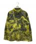 GX1000（ジーエックス）の古着「Long Sleeve Swamp Thing Camo Shirt」｜ブラック×イエロー
