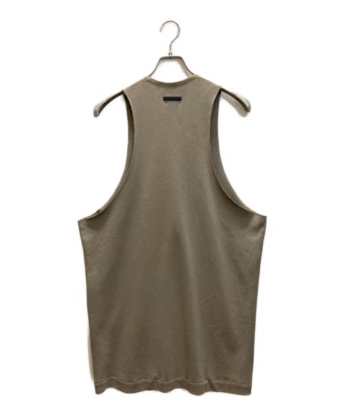 adidas（アディダス）adidas (アディダス) FEAR OF GOD ATHLETICS マッスルタンク ベージュ サイズ:SIZE Mの古着・服飾アイテム