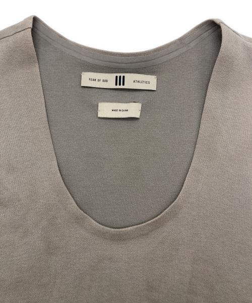 adidas（アディダス）adidas (アディダス) FEAR OF GOD ATHLETICS マッスルタンク ベージュ サイズ:SIZE Mの古着・服飾アイテム