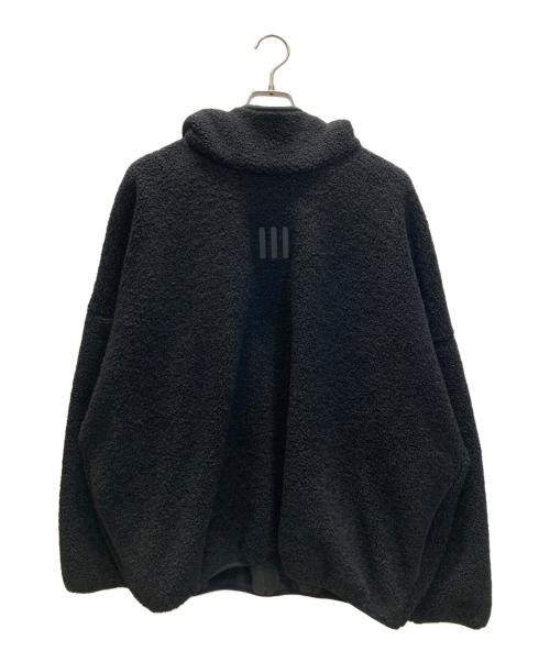 adidas（アディダス）adidas (アディダス) Fear of God ATHLETICS ポーラーフリースハイクパーカー ブラック サイズ:SIZE XLの古着・服飾アイテム