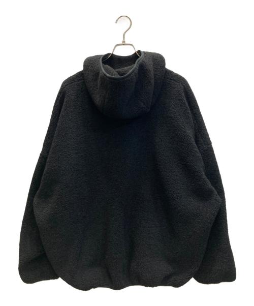 adidas（アディダス）adidas (アディダス) Fear of God ATHLETICS ポーラーフリースハイクパーカー ブラック サイズ:SIZE XLの古着・服飾アイテム