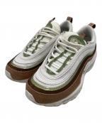 NIKEナイキ）の古着「AIR MAX 97 SE SUMMIT WHITE/ARCHAEO BROWN-WHITE」｜ホワイト×ブラウン