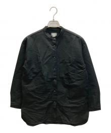 THE NORTH FACE（ザ ノース フェイス）の古着「シアサッカーオーバーシャツ」｜ブラック