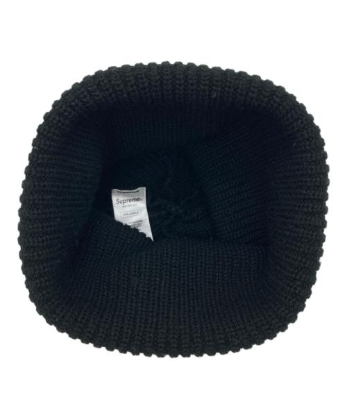 SUPREME（シュプリーム）Supreme (シュプリーム) ニット帽 ブラックの古着・服飾アイテム