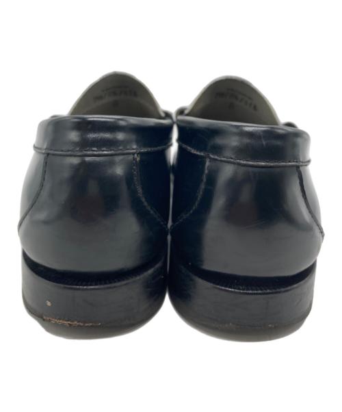 WEEJUNS G.H.BASS&CO.（ウィージャンズ ジー・エイチ・バス アンド カンパニー）WEEJUNS G.H.BASS&CO. (ウィージャンズ ジー・エイチ・バス アンド カンパニー) ペニーローファー ホワイト×ブラック サイズ:25cmの古着・服飾アイテム