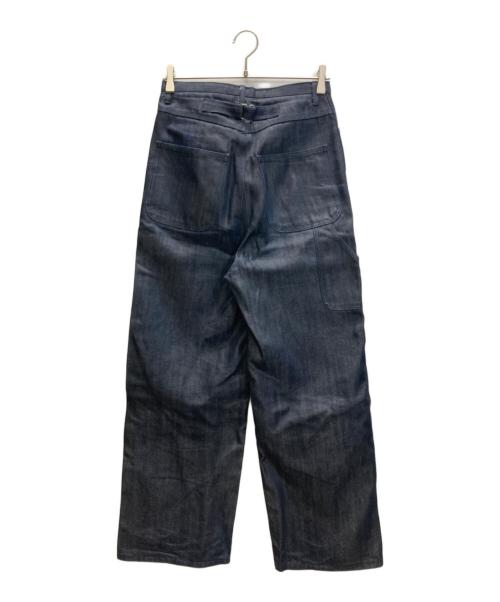 KIJI（キジ）KIJI (キジ) デニムワイドペインターパンツ インディゴ サイズ:SIZE 2の古着・服飾アイテム
