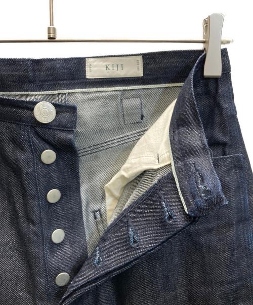 KIJI（キジ）KIJI (キジ) デニムワイドペインターパンツ インディゴ サイズ:SIZE 2の古着・服飾アイテム