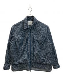 CMF OUTDOOR GARMENT（コンフィーアウトドアガーメント）の古着「COVERED SHIRTS RAIN CAMO NAVY」｜ネイビー